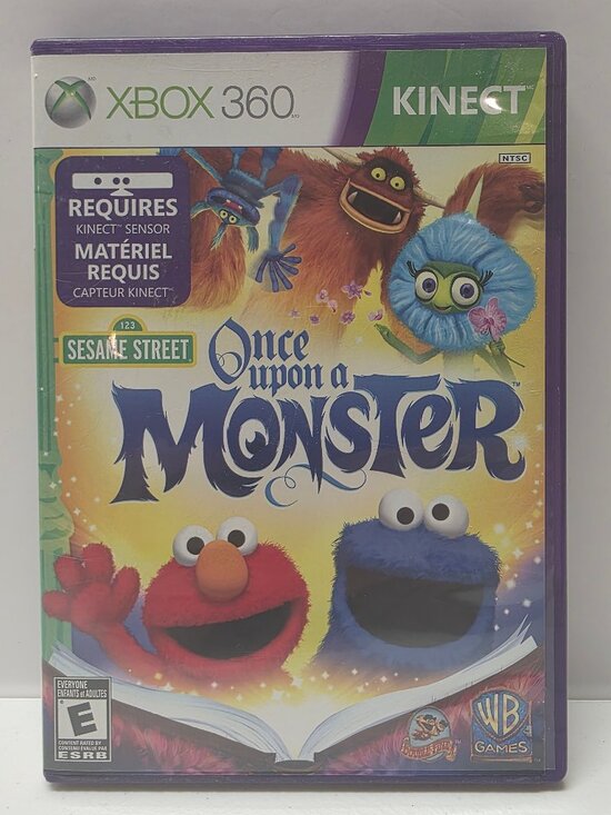 Other - Sesame Street: Once Upon a Monster (Microsoft Xbox 360, 2011)